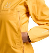 Haglöfs L.I.M GTX Jacket W – Geacă GORE-TEX Paclite ultraușoară - Galben Sunny Yellow
