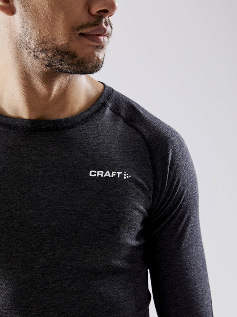 Set corp Craft CORE Wool Merino bărbaţi - negru