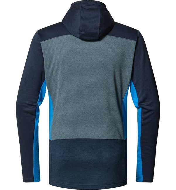 Haglöfs ROC Flash Mid Hood – Hanorac tehnic de cățărare - Albastru Tarn Blue/Steel Blue