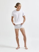Boxeri sport Craft Core Dry Boxer 3-inch - alb