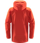 Haglöfs Touring Infinium Jacket – Geacă softshell pentru tură de schi - Roșu Habanero