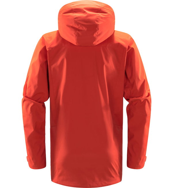 Haglöfs Touring Infinium Jacket – Geacă softshell pentru tură de schi - Roșu Habanero