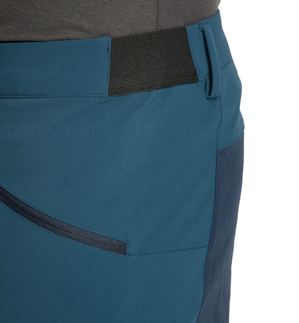 Haglofs - Pantaloni drumetie barbati Mid Slim Pant - albastru Dark Ocean/Tarn Blue