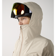 Haglöfs Latnja GTX Insulated Jacket W – Geacă de schi izolată GORE-TEX - bej Chalk Beige