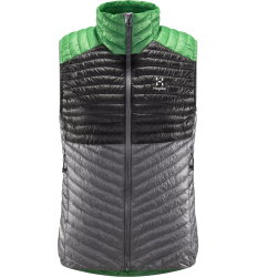 Haglöfs L.I.M Mimic Vest W – Vestă izolată ultraușoară Mimic - Gri/verde