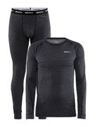 Set corp Craft CORE Wool Merino bărbaţi - negru