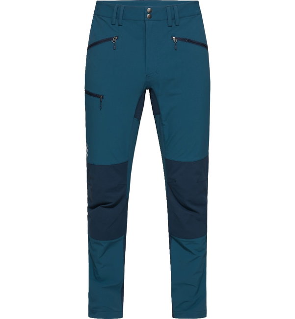 Haglofs - Pantaloni drumetie barbati Mid Slim Pant - albastru Dark Ocean/Tarn Blue