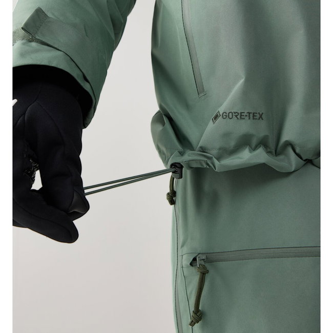 Haglöfs Latnja GTX Insulated Jacket – Geacă de schi izolată GORE-TEX - Verde Chlorophyll Green