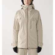 Haglöfs Latnja GTX Insulated Jacket W – Geacă de schi izolată GORE-TEX - bej Chalk Beige