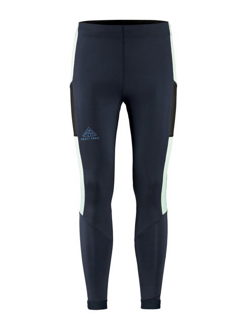Craft PRO Trail Tights – Colanți de alergare trail - albastru