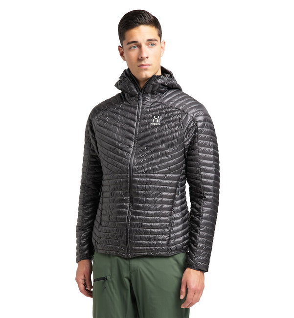 Haglofs - Jacheta iarna barbati L.I.M Mimic Hood - Gri închis Magnetite