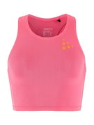 Craft PRO Hypervent Cropped Top 2 W – Top scurt de alergare - roz