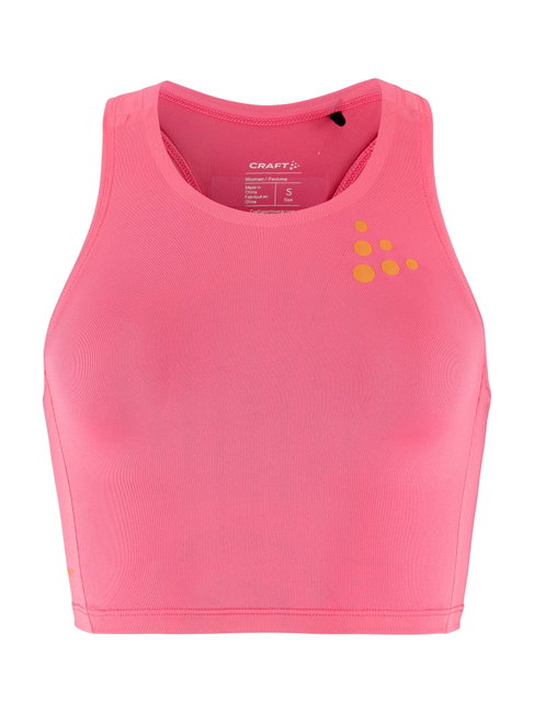Craft PRO Hypervent Cropped Top 2 W – Top scurt de alergare - roz