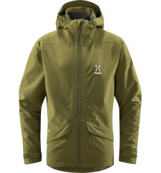 Haglöfs Mila Jacket Junior – Geacă impermeabilă pentru copii - Verde Olive Green