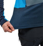 Haglöfs ROC Flash Mid Hood – Hanorac tehnic de cățărare - Albastru Tarn Blue/Steel Blue