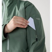 Haglöfs Latnja GTX Insulated Jacket W – Geacă de schi izolată GORE-TEX - verde Chlorophyll Green