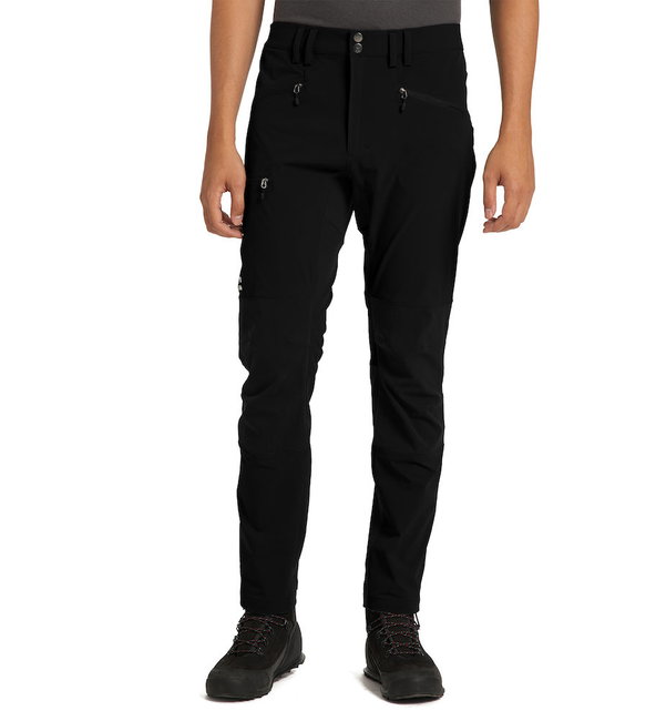 Haglofs - Pantaloni drumetie barbati Mid Slim Pant - negru True Black