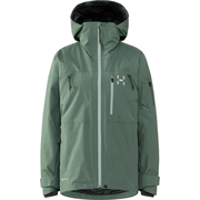 Haglöfs Latnja GTX Insulated Jacket W – Geacă de schi izolată GORE-TEX - verde Chlorophyll Green