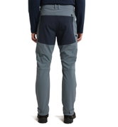 Haglofs - Pantaloni drumetie barbati Mid Slim Pant - albastru/albastru închis Steel Blue/Tarn Blue
