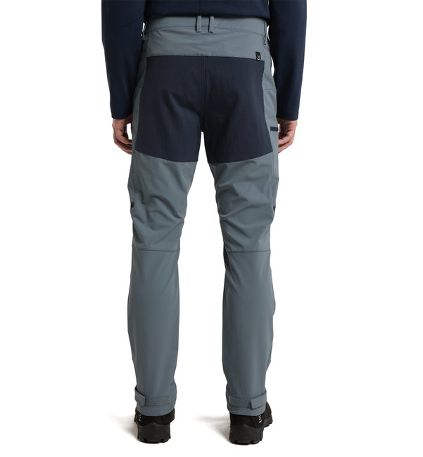 Haglofs - Pantaloni drumetie barbati Mid Slim Pant - albastru/albastru închis Steel Blue/Tarn Blue
