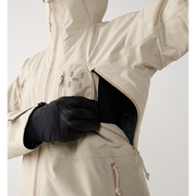Haglöfs Latnja GTX Insulated Jacket W – Geacă de schi izolată GORE-TEX - bej Chalk Beige