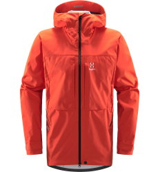 Haglöfs Touring Infinium Jacket – Geacă softshell pentru tură de schi - Roșu Habanero