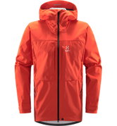Haglöfs Touring Infinium Jacket – Geacă softshell pentru tură de schi - Roșu Habanero