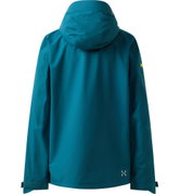 Jachetă impermeabilă Haglöfs L.I.M Airak GTX Jacket damă - albastru Deep Teal