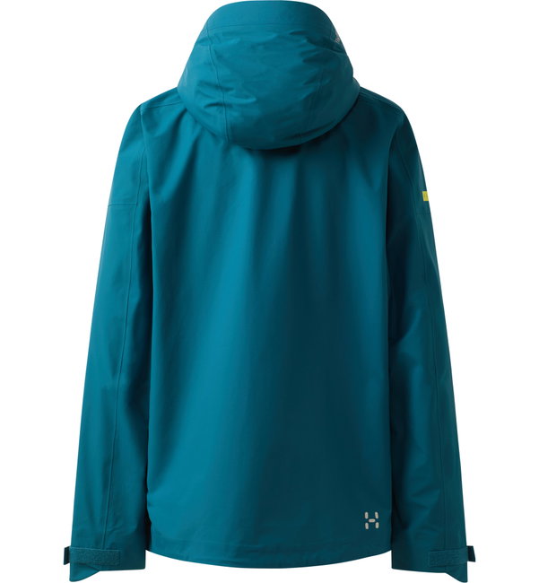 Jachetă impermeabilă Haglöfs L.I.M Airak GTX Jacket damă - albastru Deep Teal