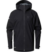 Jachetă impermeabilă Haglöfs L.I.M Airak GTX Jacket bărbați - negru True Black
