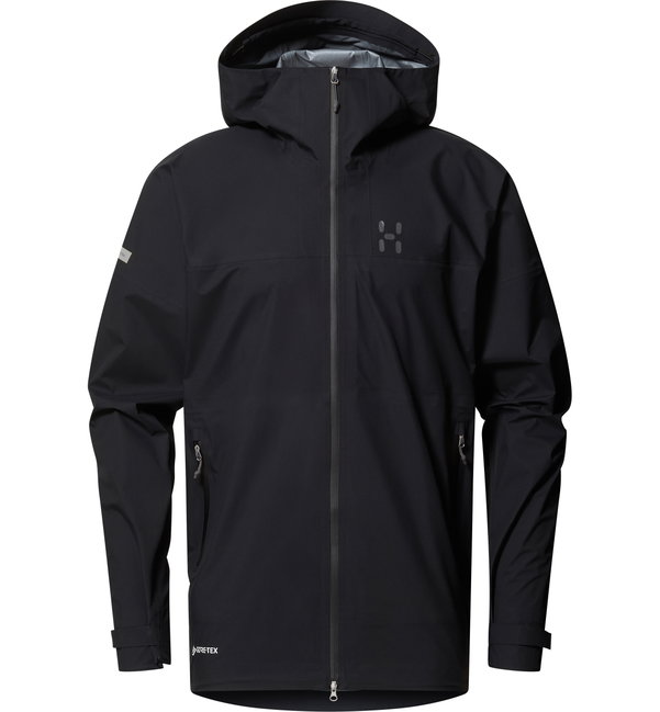 Jachetă impermeabilă Haglöfs L.I.M Airak GTX Jacket bărbați - negru True Black