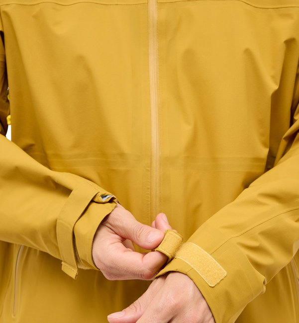 Jachetă impermeabilă Haglöfs L.I.M Airak GTX Jacket damă - galben Clay Yellow
