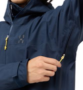 Jachetă impermeabilă Haglöfs L.I.M Airak GTX Jacket bărbați - albastru închis Tarn Blue