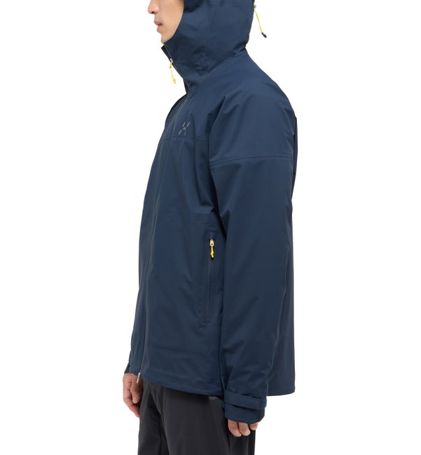Jachetă impermeabilă Haglöfs L.I.M Airak GTX Jacket bărbați - albastru închis Tarn Blue