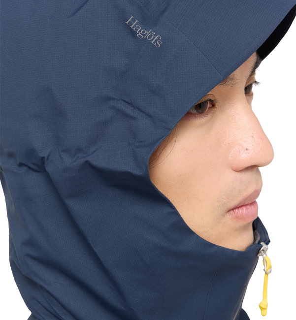 Jachetă impermeabilă Haglöfs L.I.M Airak GTX Jacket bărbați - albastru închis Tarn Blue