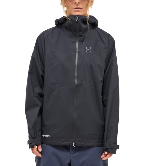 Jachetă impermeabilă Haglöfs L.I.M Airak GTX Jacket damă - negru True Black