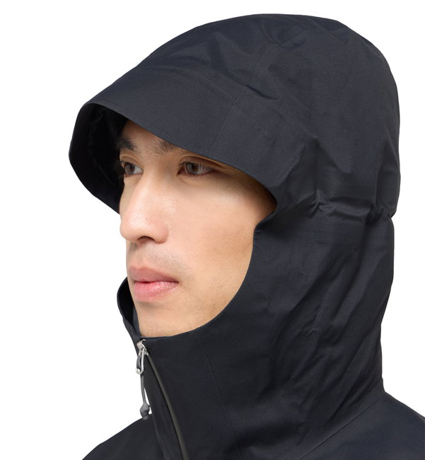 Jachetă impermeabilă Haglöfs L.I.M Airak GTX Jacket bărbați - negru True Black