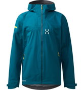 Jachetă impermeabilă Haglöfs L.I.M Airak GTX Jacket bărbați - albastru Deep Teal