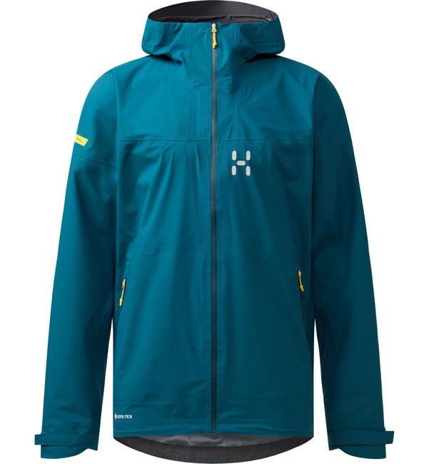 Jachetă impermeabilă Haglöfs L.I.M Airak GTX Jacket bărbați - albastru Deep Teal