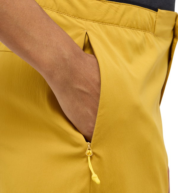 Pantaloni Haglöfs L.I.M Fuse II Pant damă - galben Clay Yellow