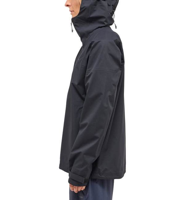 Jachetă impermeabilă Haglöfs L.I.M Airak GTX Jacket damă - negru True Black