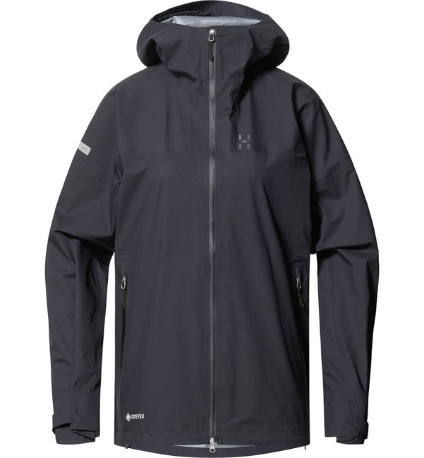 Jachetă impermeabilă Haglöfs L.I.M Airak GTX Jacket damă - negru True Black