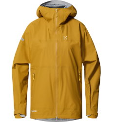 Jachetă impermeabilă Haglöfs L.I.M Airak GTX Jacket damă - galben Clay Yellow