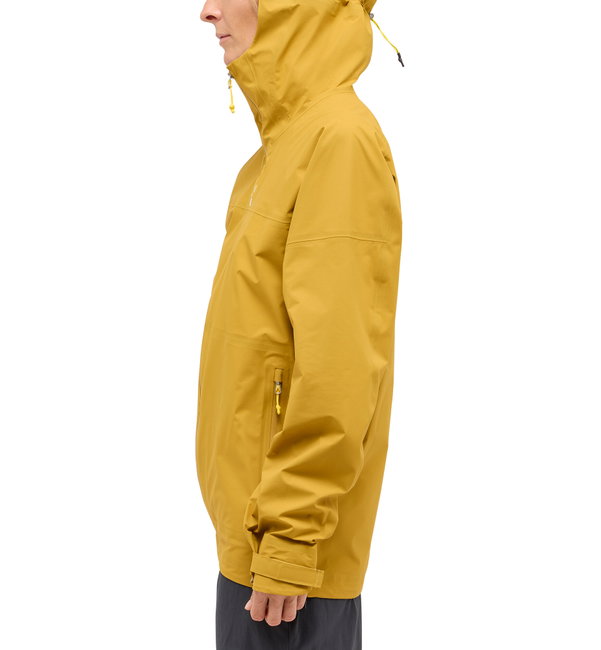 Jachetă impermeabilă Haglöfs L.I.M Airak GTX Jacket damă - galben Clay Yellow