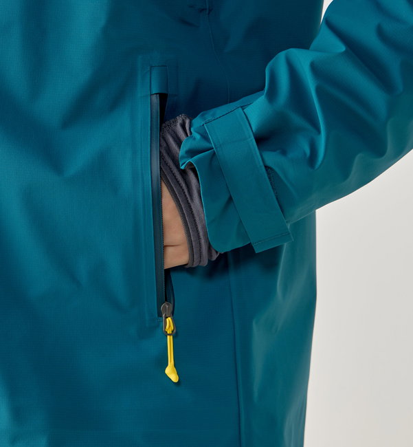 Jachetă impermeabilă Haglöfs L.I.M Airak GTX Jacket damă - albastru Deep Teal