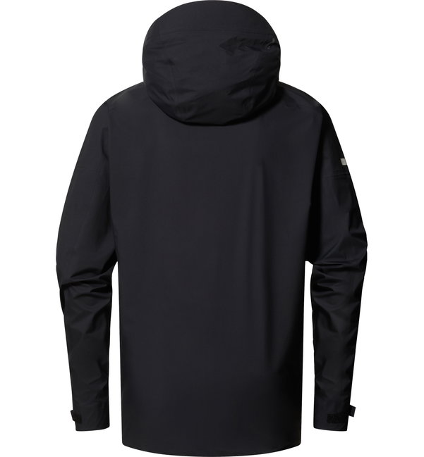 Jachetă impermeabilă Haglöfs L.I.M Airak GTX Jacket bărbați - negru True Black