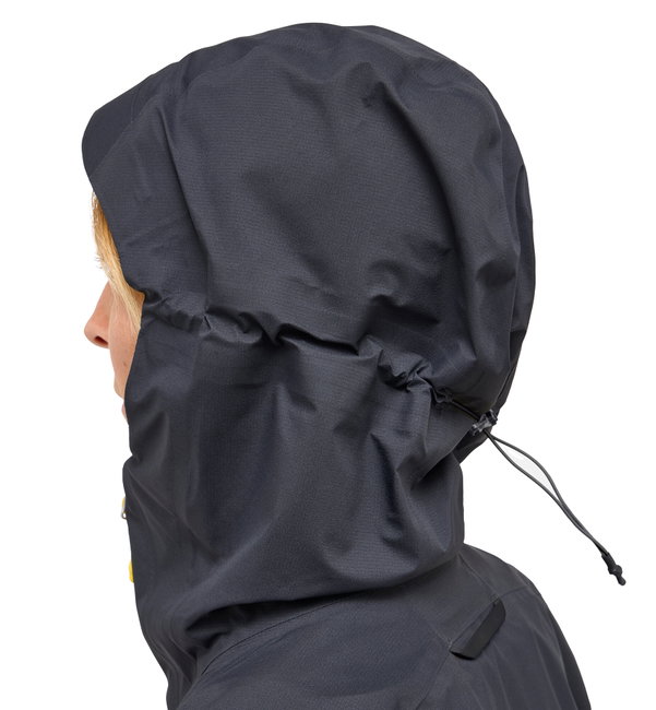 Jachetă impermeabilă Haglöfs L.I.M Airak GTX Jacket damă - negru True Black