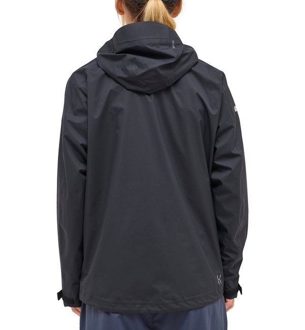 Jachetă impermeabilă Haglöfs L.I.M Airak GTX Jacket damă - negru True Black