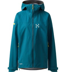 Jachetă impermeabilă Haglöfs L.I.M Airak GTX Jacket damă - albastru Deep Teal