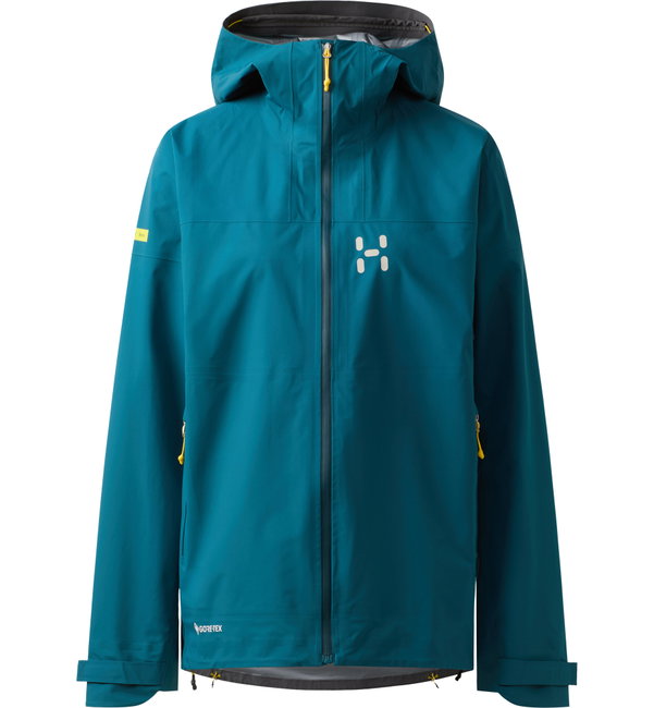 Jachetă impermeabilă Haglöfs L.I.M Airak GTX Jacket damă - albastru Deep Teal